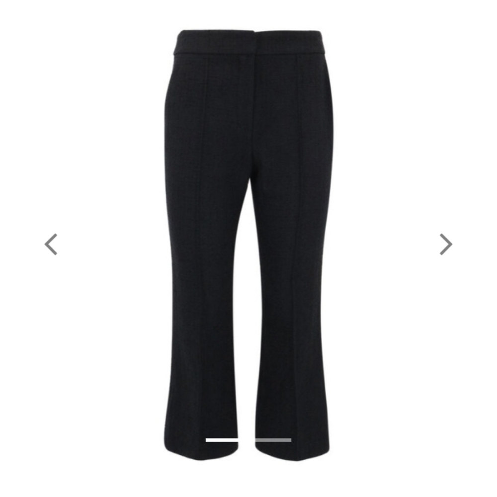 Milly Betsy Boucle Pant In Black